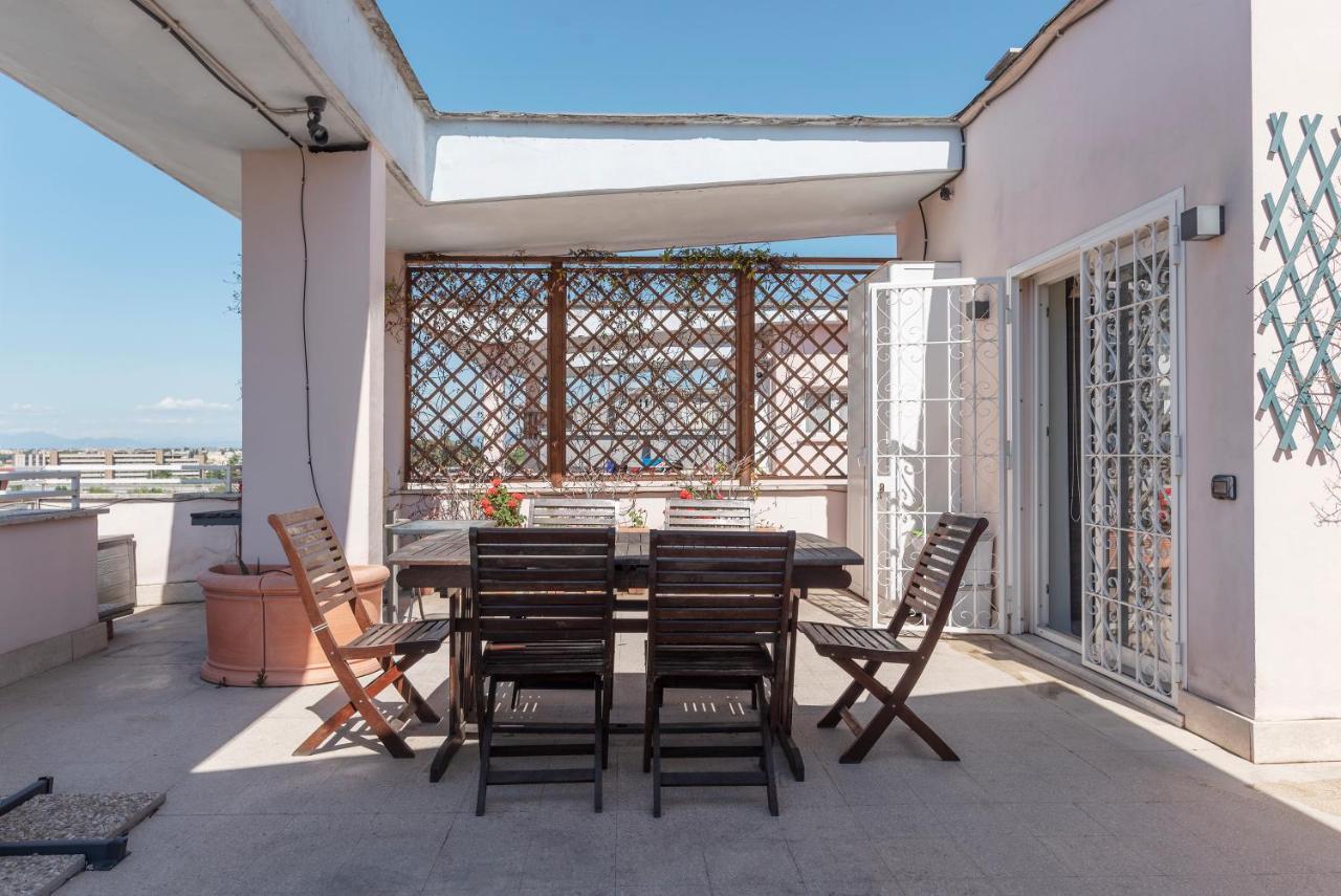 Piazza Bologna Terrace Apartment Рим Экстерьер фото