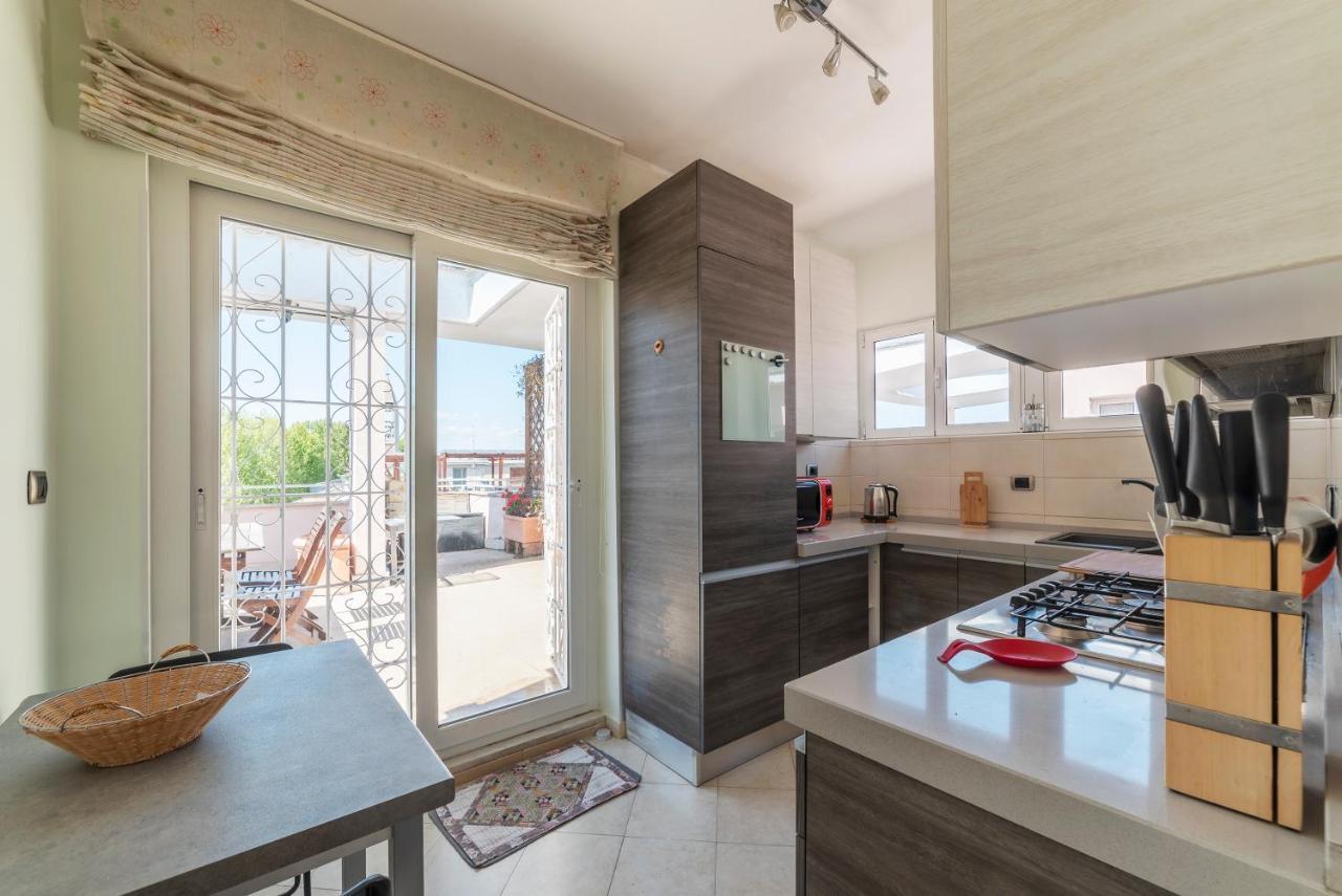 Piazza Bologna Terrace Apartment Рим Экстерьер фото